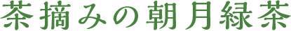 茶摘みの朝月緑茶